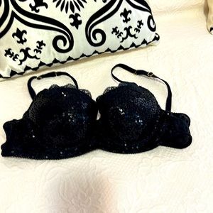 Aria Black Lace Bra Intimates & Sleepwear